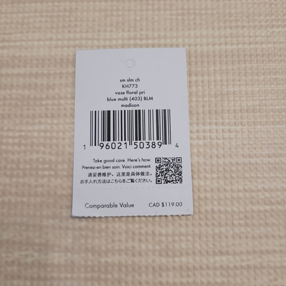 kate spade Blue Floral Wallet - Picture 9 of 9